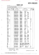 Предварительный просмотр 52 страницы Kenwood KAC-923 Service Manual