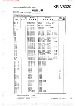 Предварительный просмотр 58 страницы Kenwood KAC-923 Service Manual