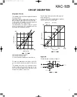 Предварительный просмотр 3 страницы Kenwood KAC-929 Service Manual