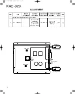 Предварительный просмотр 4 страницы Kenwood KAC-929 Service Manual