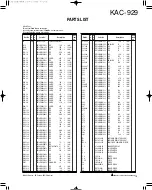 Предварительный просмотр 10 страницы Kenwood KAC-929 Service Manual