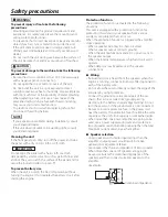 Предварительный просмотр 5 страницы Kenwood KAC-M1804 Instruction Manual