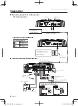 Предварительный просмотр 6 страницы Kenwood KAC-M615D Instruction Manual