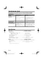 Предварительный просмотр 8 страницы Kenwood KAC-M645 Instruction Manual