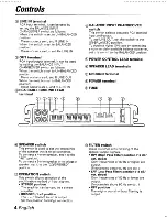 Предварительный просмотр 4 страницы Kenwood KAC-PS100 Instruction Manual