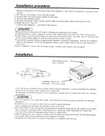 Preview for 3 page of Kenwood KAC-PS200T Instruction Manual