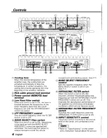 Предварительный просмотр 4 страницы Kenwood KAC-PS400M Instruction Manual