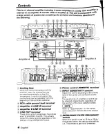 Preview for 4 page of Kenwood KAC-PS500F Instruction Manual