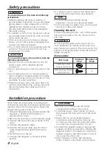 Предварительный просмотр 2 страницы Kenwood KAC-PS501F Instruction Manual