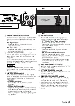 Предварительный просмотр 5 страницы Kenwood KAC-PS501F Instruction Manual