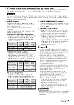 Предварительный просмотр 7 страницы Kenwood KAC-PS501F Instruction Manual