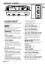 Предварительный просмотр 28 страницы Kenwood KAC-PS520 Instruction Manual