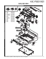 Предварительный просмотр 17 страницы Kenwood KAC-PS621 Service Manual