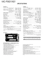 Предварительный просмотр 24 страницы Kenwood KAC-PS621 Service Manual