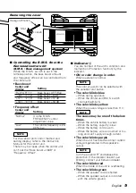 Предварительный просмотр 5 страницы Kenwood KAC-PS810D Instruction Manual