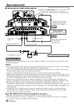 Предварительный просмотр 18 страницы Kenwood KAC-PS810D Instruction Manual