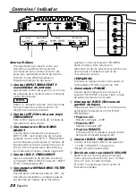 Предварительный просмотр 24 страницы Kenwood KAC-PS810D Instruction Manual