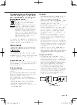 Предварительный просмотр 3 страницы Kenwood KAC-X1D Instruction Manual