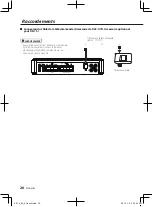 Предварительный просмотр 20 страницы Kenwood KAC-X1D Instruction Manual