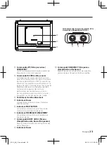 Предварительный просмотр 23 страницы Kenwood KAC-X1D Instruction Manual