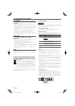 Предварительный просмотр 18 страницы Kenwood KAC-X1R - eXcelon Amplifier Instruction Manual