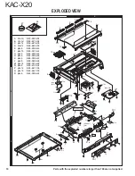 Предварительный просмотр 10 страницы Kenwood KAC X20 - eXcelon Amplifier Service Manual