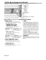 Предварительный просмотр 6 страницы Kenwood KAC-X201T Instruction Manual