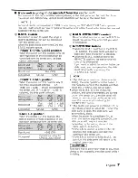 Предварительный просмотр 7 страницы Kenwood KAC-X201T Instruction Manual