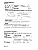 Предварительный просмотр 12 страницы Kenwood KAC-X201T Instruction Manual