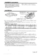 Предварительный просмотр 3 страницы Kenwood KAC-X401M Instruction Manual