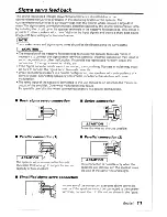 Предварительный просмотр 11 страницы Kenwood KAC-X401M Instruction Manual