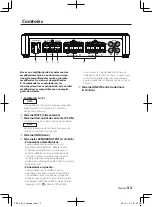 Предварительный просмотр 33 страницы Kenwood KAC-X4D Instruction Manual