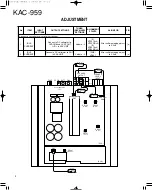 Предварительный просмотр 2 страницы Kenwood KAC959 - Amplifier Service Manual