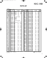 Предварительный просмотр 11 страницы Kenwood KAC959 - Amplifier Service Manual