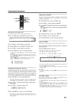 Preview for 25 page of Kenwood KAF-S500 Instruction Manual