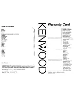 Предварительный просмотр 17 страницы Kenwood KAGPS650D Instruction Manual