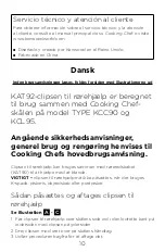 Preview for 10 page of Kenwood KAT92.000BK Instructions Manual