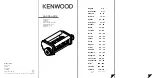 Kenwood KAX93.A0ME Instructions Manual preview