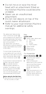 Preview for 3 page of Kenwood KAX93.A0ME Instructions Manual