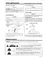 Предварительный просмотр 3 страницы Kenwood KC-X1 Instruction Manual