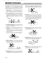 Предварительный просмотр 4 страницы Kenwood KC-X1 Instruction Manual