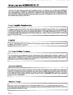 Предварительный просмотр 6 страницы Kenwood KC-X1 Instruction Manual