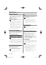 Предварительный просмотр 6 страницы Kenwood KCA-BT100 Instruction Manual