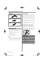 Предварительный просмотр 18 страницы Kenwood KCA-BT100 Instruction Manual