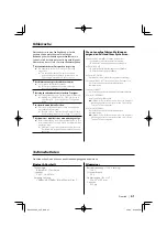 Предварительный просмотр 61 страницы Kenwood KCA-BT100 Instruction Manual