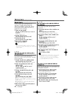 Предварительный просмотр 70 страницы Kenwood KCA-BT100 Instruction Manual