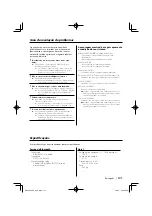 Предварительный просмотр 141 страницы Kenwood KCA-BT100 Instruction Manual