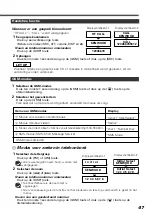 Предварительный просмотр 47 страницы Kenwood KCA-HF521 Instruction Manual