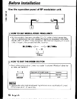 Preview for 16 page of Kenwood KCA-R30FM Instruction Manual