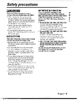 Preview for 3 page of Kenwood KCA-R31FM Instruction Manual